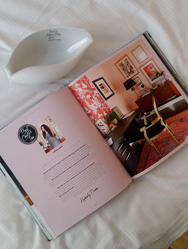 The book and my award