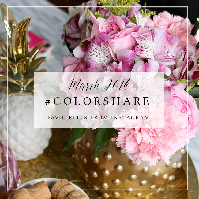 My Favourites on Instagram: #Colorshare Mar 2016