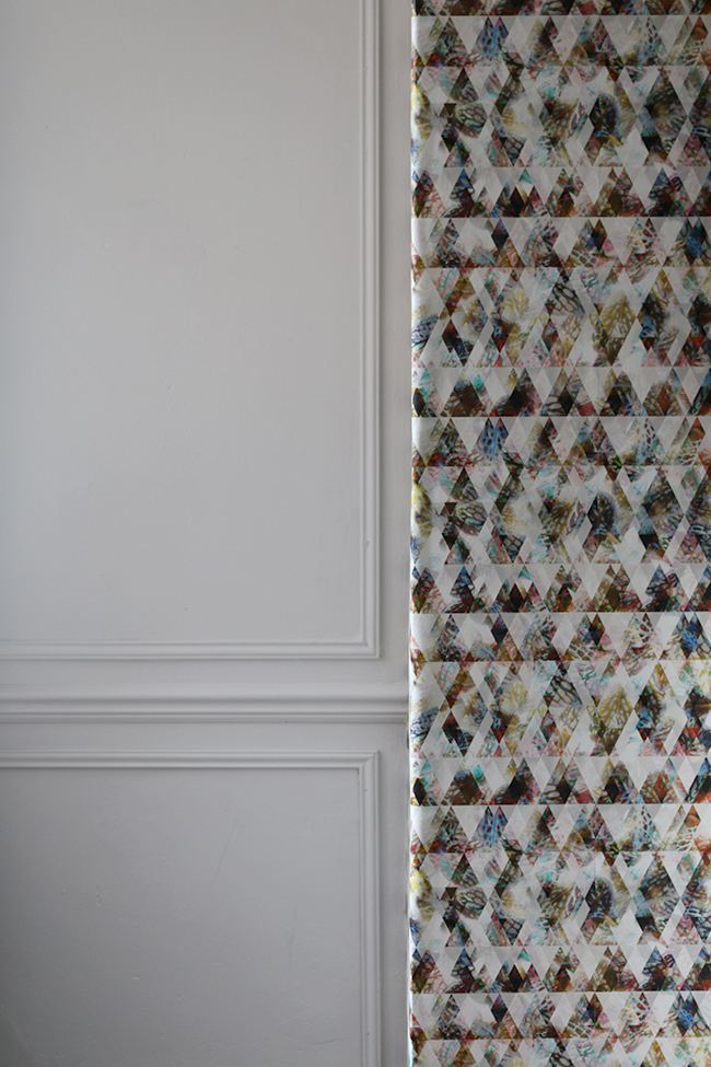 Dining Room Remodel: Putting Up Eades Bespoke Wallpaper